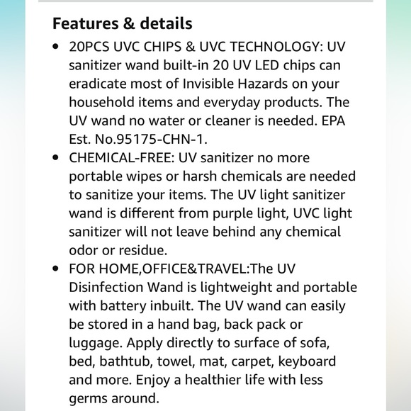 MULTIUSE DISINFECTION WAND - Picture 2 of 6